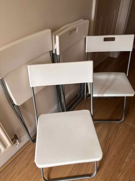 Photo of free 5 folding chairs (Kings Hill ME19) #1