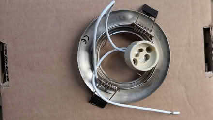 Photo of free GU10 Ceiling Light Fittings x 3 (Normandy, GU3) #2