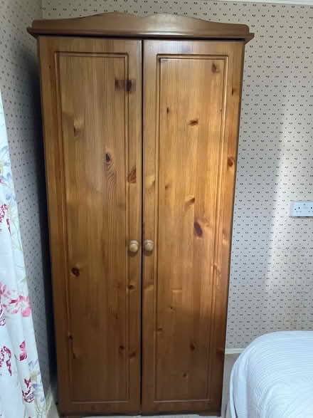 Photo of free Pine double wardrobe (CT2) #1