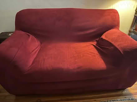 Photo of free Small couch (Downtown Frederick) #2