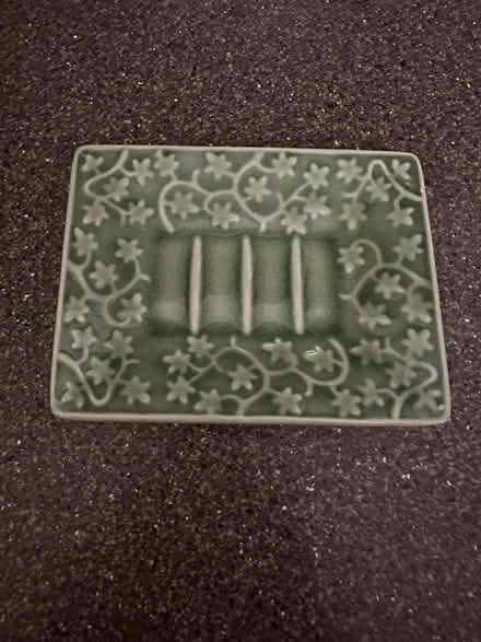 Photo of free Green soap dish (West Medford) #1