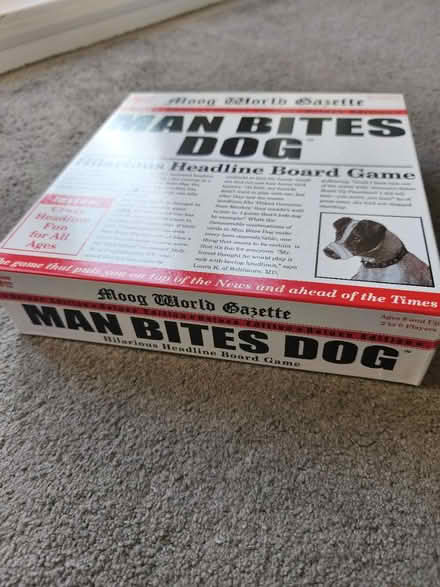 Photo of free Man Bites Dog board game (Loughborough LE11) #2