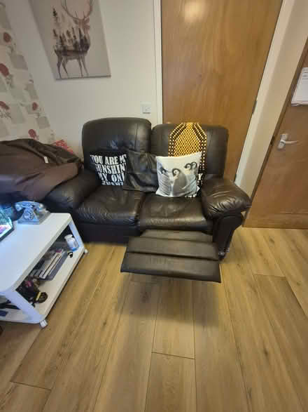 Photo of free Brown Leather Recliner (Canton CF5) #2