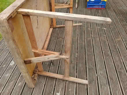 Photo of free Sturdy Wooden Folding Table (Bussage GL6) #1