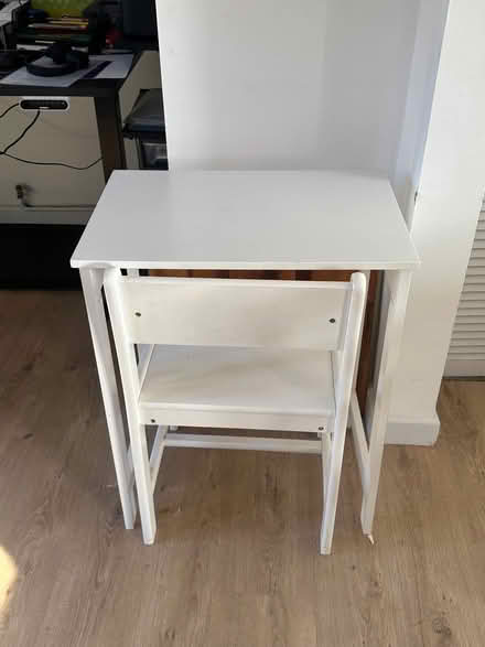 Photo of free Small desk and chair (Bradford on Avon BA15) #2
