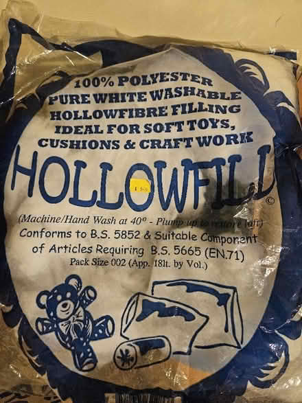 Photo of free Bag of Hollowfill for toys, crafts (Northgate Village CH2) #1