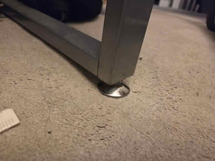 Photo of free Sturdy modern metal desk 120x60cm (GL53 Charlton Kings) #4