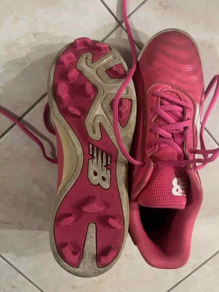 Photo of free Girls size 4 softball cleats (Fort Lee south) #1