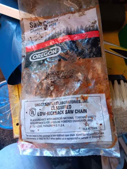 Photo of free Low Kuck Back Saw Chain. (Knaresborough HG5) #1