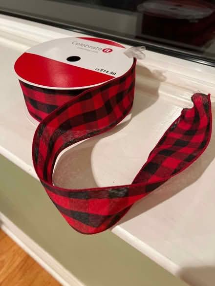 Photo of free 2 1/2” Ribbon Buffalo Plaid (Broomall 19008) #1