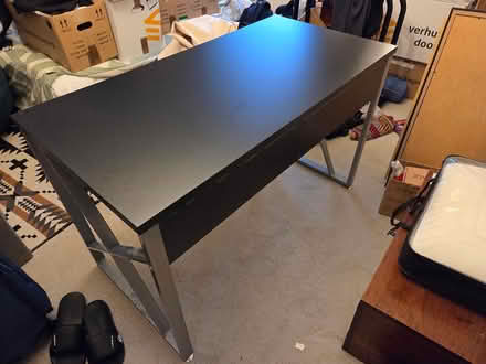 Photo of free Sturdy modern metal desk 120x60cm (GL53 Charlton Kings) #2