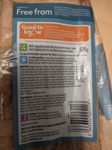 Photo of free White Bread x2 (Erdington B24) #3