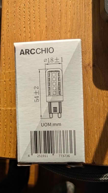 Photo of free G9 led lights bulbs x 6 (Normandy, GU3) #3