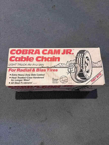 Photo of free Tire chains (Reedy Meadow Rd in Groton) #1