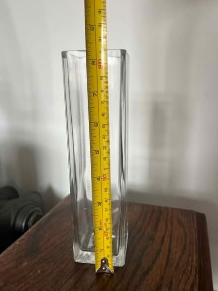 Photo of free Square Glass Vase - New (Mitcham CR4) #4