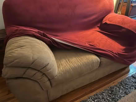 Photo of free Small couch (Downtown Frederick) #1