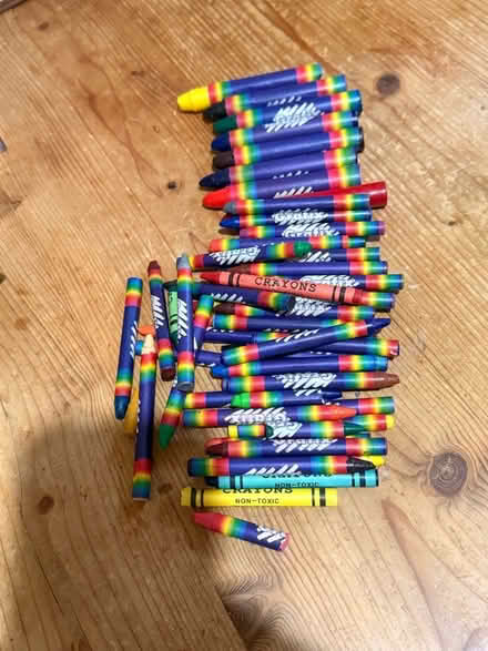 Photo of free Assorted wax crayons (Temple Cowley OX4) #1