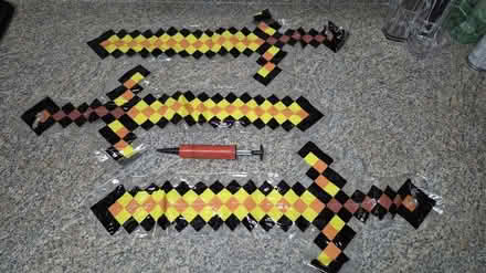 Photo of free Inflatable Minecraft Swords (Pleasanton Meadows) #1