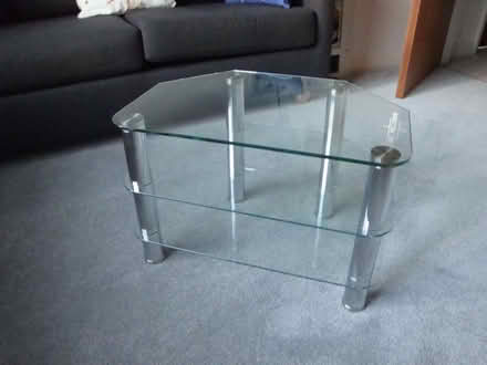 Photo of free Glass TV stand/corner unit (Sheddingdean RH15) #1