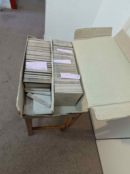 Photo of free Box of 10cm square tiles (Bushey Heath WD23) #3