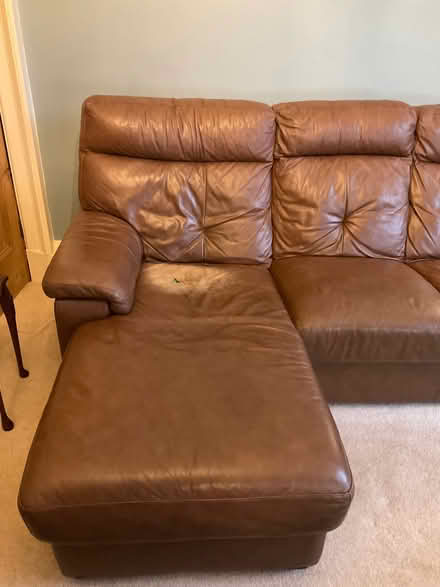 Photo of free Tan brown sofa (Penrith CA11) #3