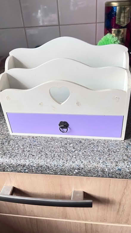 Photo of free Small letter holder with drawer (IP4 Woodbridge Road) #1