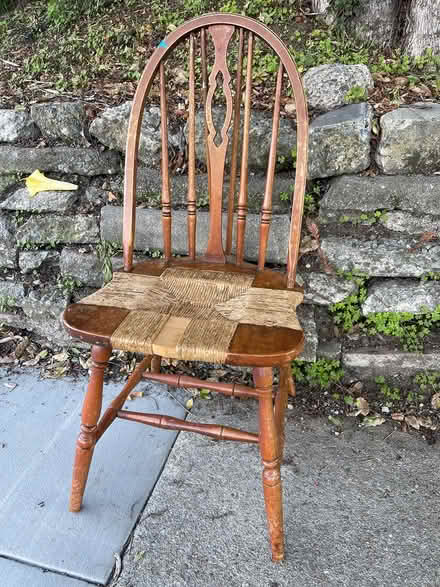 Photo of free Wooden Chair and Table (725 Euclid Ave, Berkeley) #1