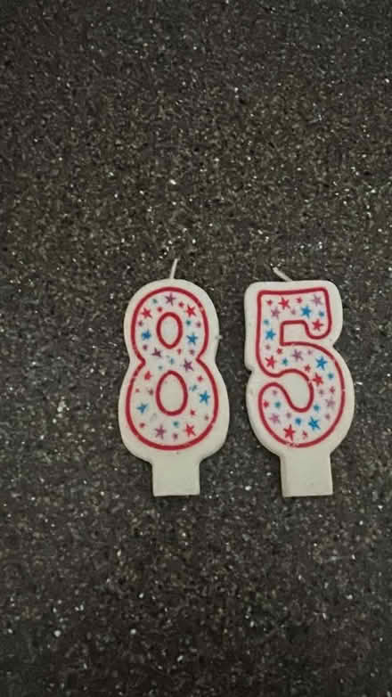 Photo of free 8 and 5 Birthday Candles (West Medford) #1