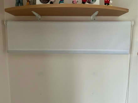 Photo of free 91 x 162 Centimetres white roller blind (Stone Cross BN24) #1