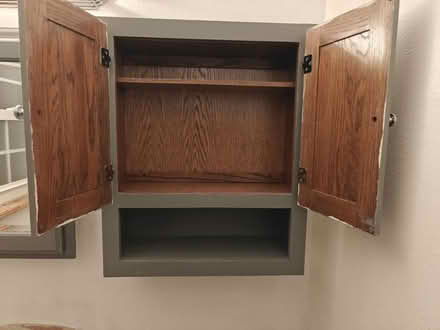 Photo of free Bathroom Cabinets (Near 92nd and Sheridan) #2