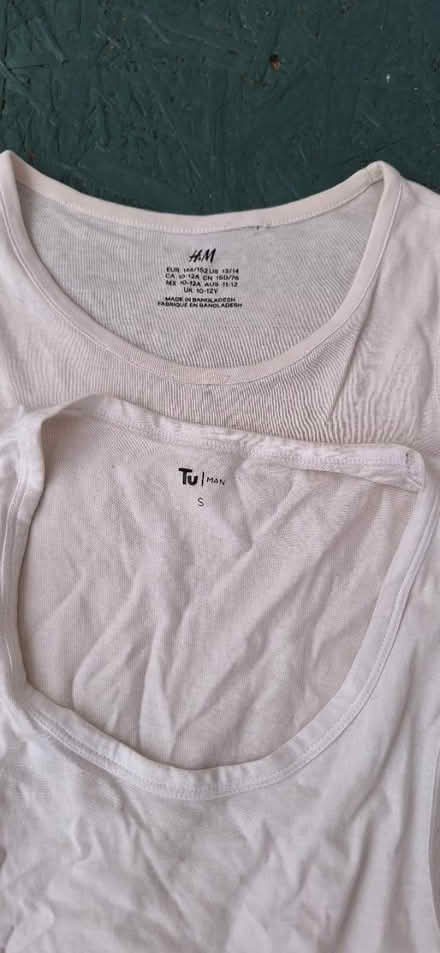 Photo of free 7 t-shirts, 3 vests for tie dye (Lower Sydenham) #2