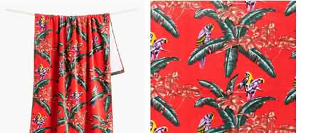 Photo of free NEW Jungle Birds Beach Towel (Upper West Side) #4