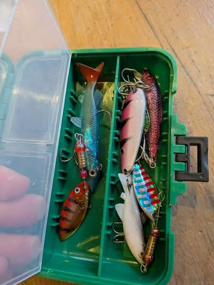 Photo of free Fish hooks and box (Balsall Heath B12) #1