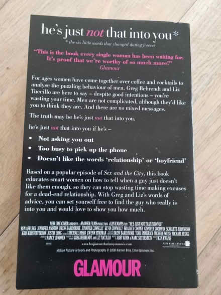 Photo of free Book (he's just not that into you) (EN11 rye house area) #2