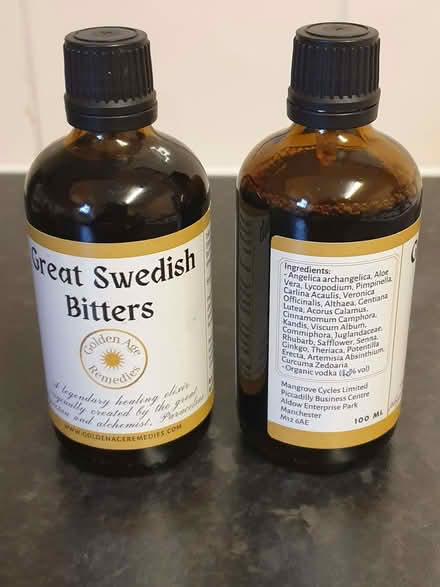Photo of free Two Bottles of Great Swedish Bitters Tincture (Wavertree L17) #2