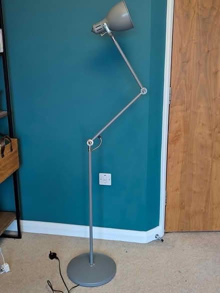 Photo of free IKEA ARÖD floor lamp in grey (Hoxton N1) #2