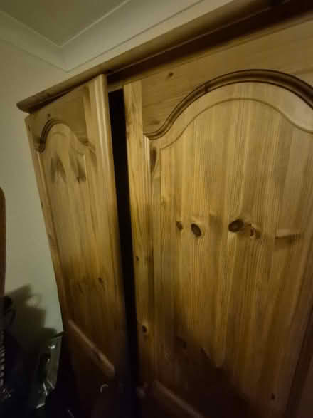 Photo of free Sturdy Oak Wardrobe (CM0) #2