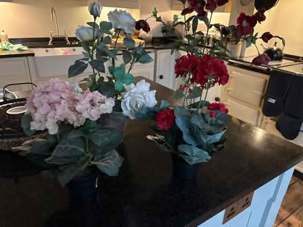 Photo of free Artificial flowers x 4 (Limpley stoke BA2) #1