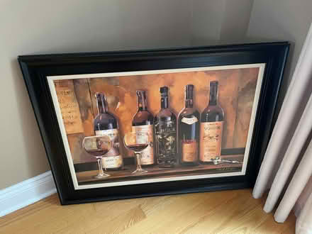 Photo of free Framed Wine Artwork (Bayshore) #1