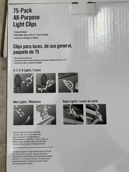 Photo of free Light Clips - Xmas Light Hooks (Westminster) #3
