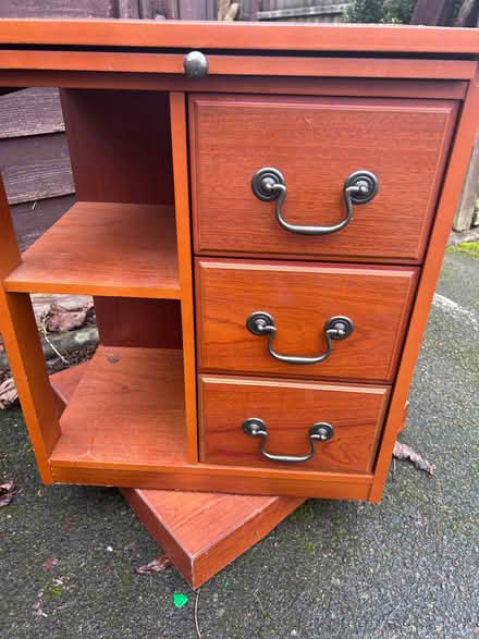 Photo of free Small teak side table (Rushwick WR2) #1