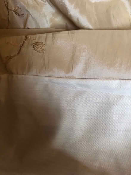 Photo of free Faux silk/satin huge curtains (Formby, L37) #3