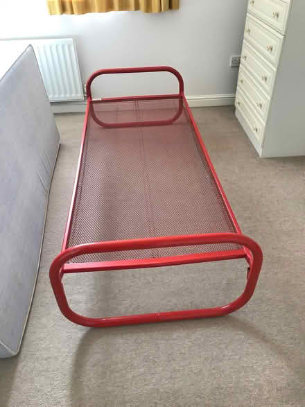 Photo of free Small 2'6" single bed frame (Collingtree) #1