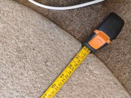 Photo of free White/cream Rug (Cricklewood NW2) #2