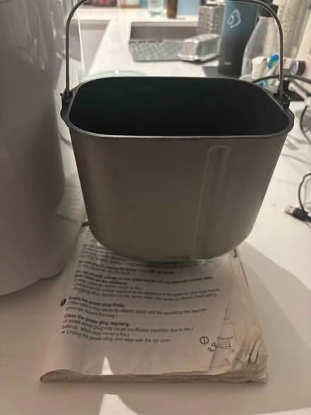 Photo of free Panasonic Bread Maker (St Ann's Wells Gardens area BN3) #3