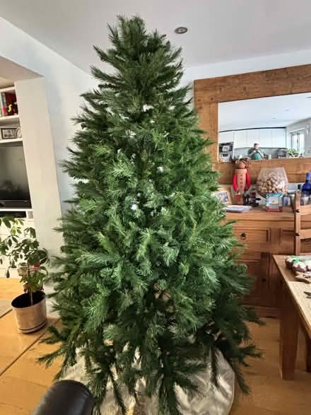 Photo of free Artificial 2.88m (~7.5ft) Christmas Tree (Clothall Common SG7) #2