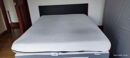 Photo of free Used memory foam mattress king size (Purley CR8) #3