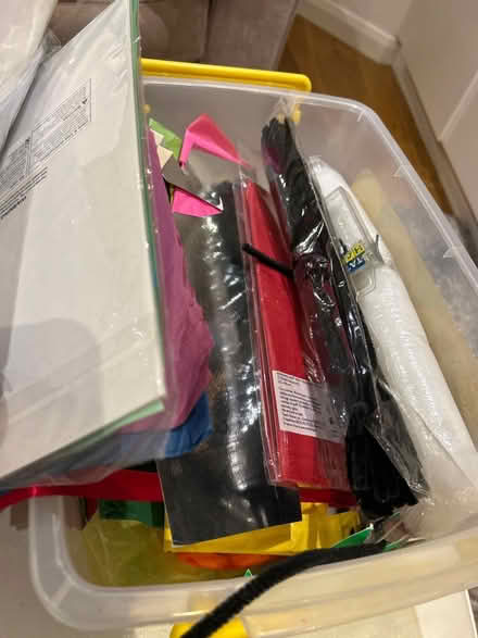 Photo of free Assorted arts and crafts bits (KT13) #1