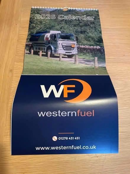 Photo of free 2026 calendar (Kingston st Mary) #1