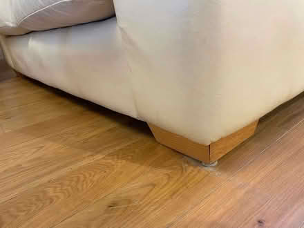 Photo of free 3-Pieces Cream Leather Sofa Set (Stubbington PO14) #2